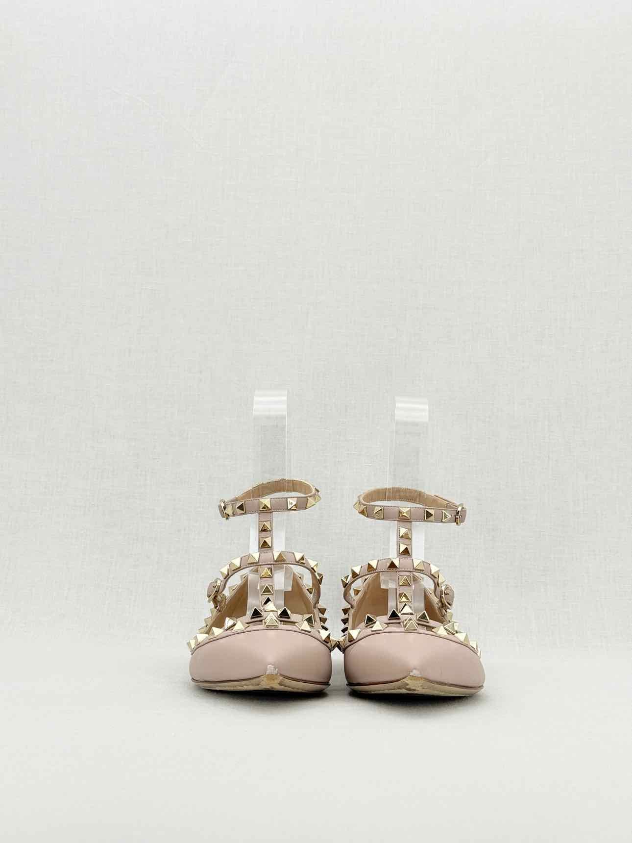 VALENTINO Rockstud Powder Pink Size EU 39 Flats