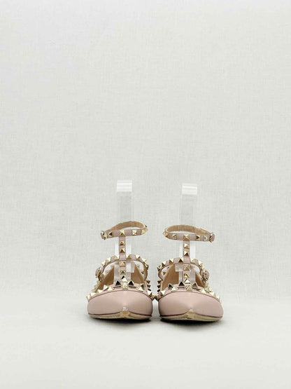VALENTINO Rockstud Powder Pink Size EU 39 Flats