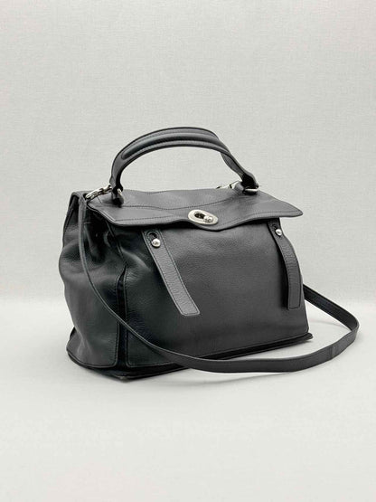 YVES SAINT LAURENT Muse Two Black Top Handle