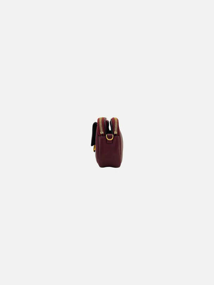 FENDI Easy 2 Burgundy Baguette Bag Mini