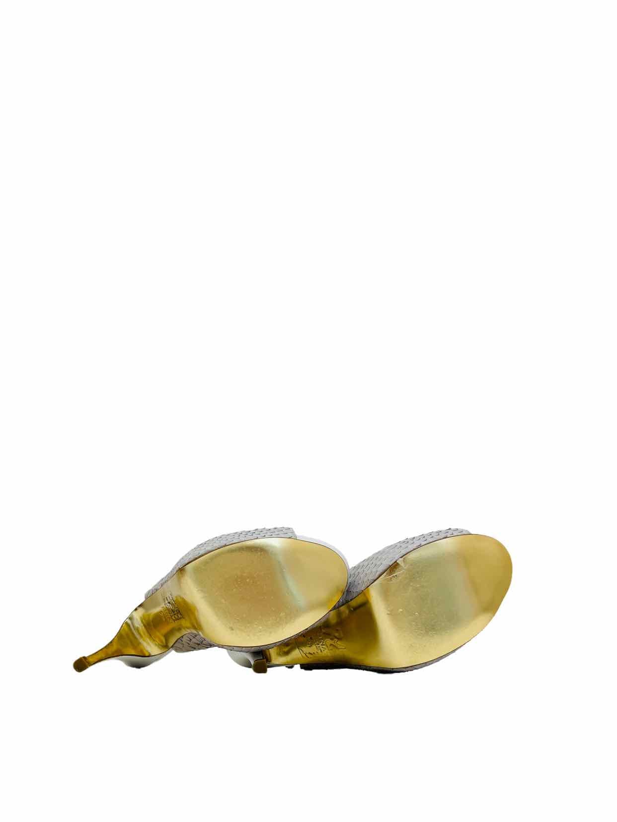 GINA Slingback Grey Size EU 40.5 Slingbacks