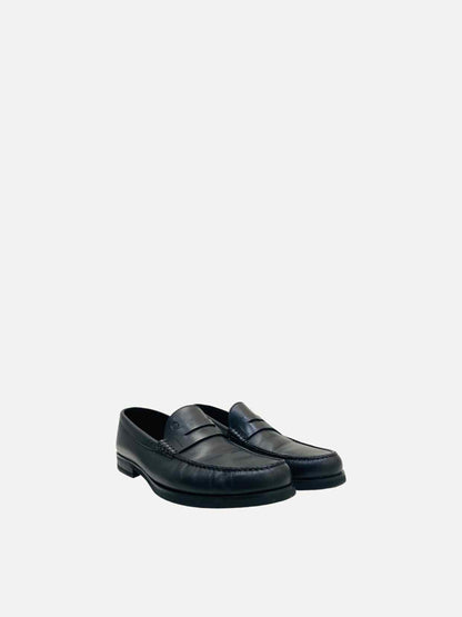 MENGLORIA Classic Black Loafers 43