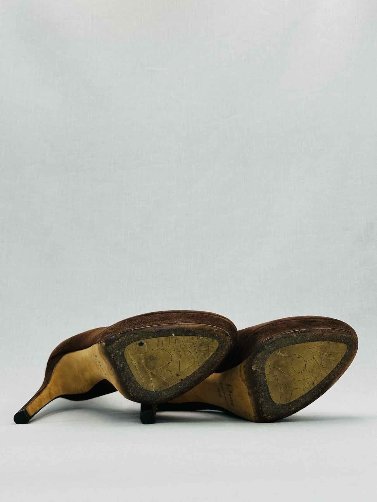 DIOR Miss Dior Brown Size EU 38.5 Pumps