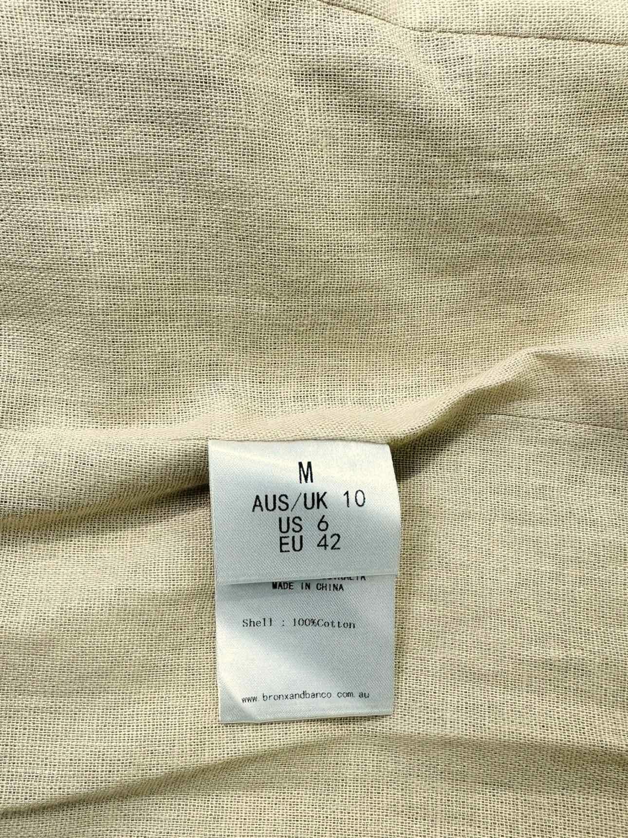 BRONX & BANCO Oversized Beige Size US 6 Jacket