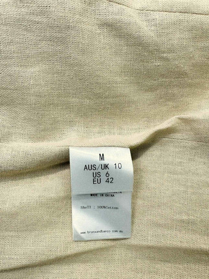 BRONX & BANCO Oversized Beige Size US 6 Jacket