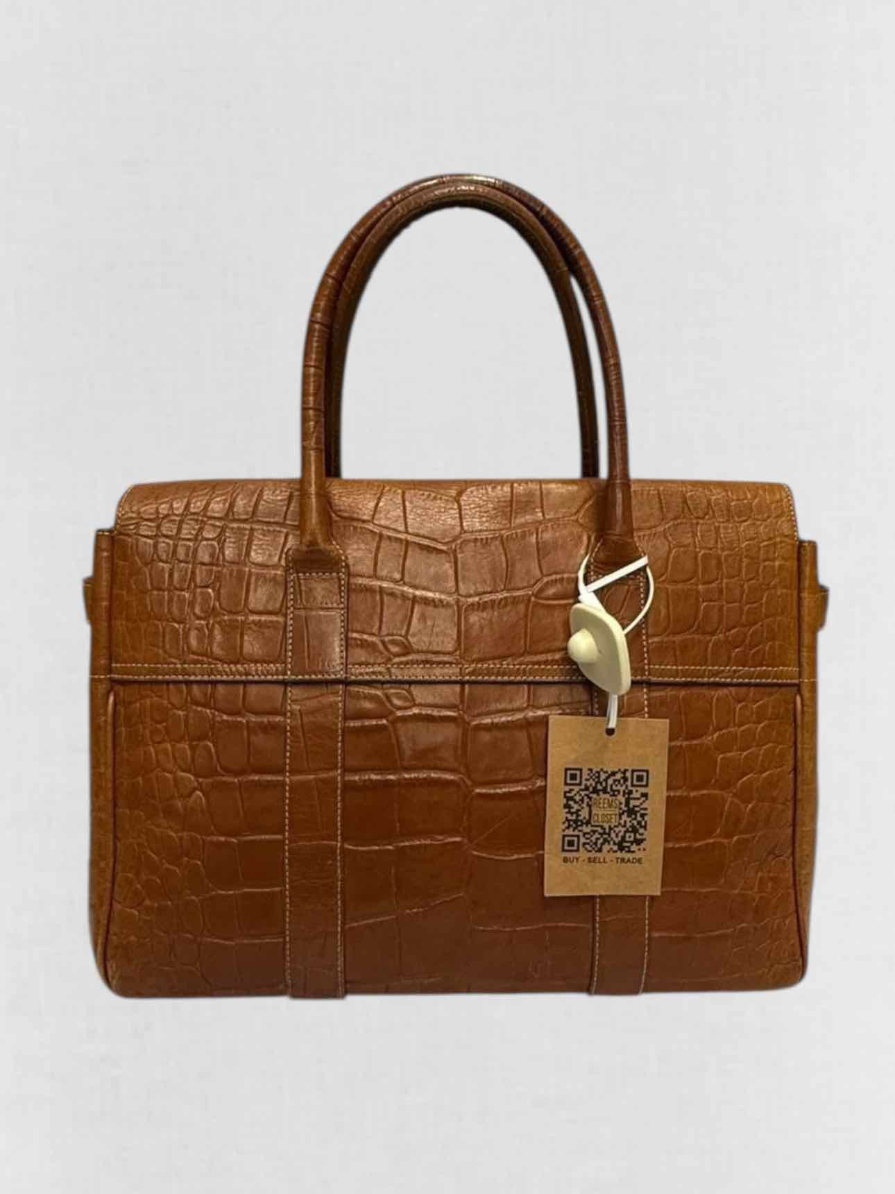 MULBERRY Bayswater Brown Top Handle