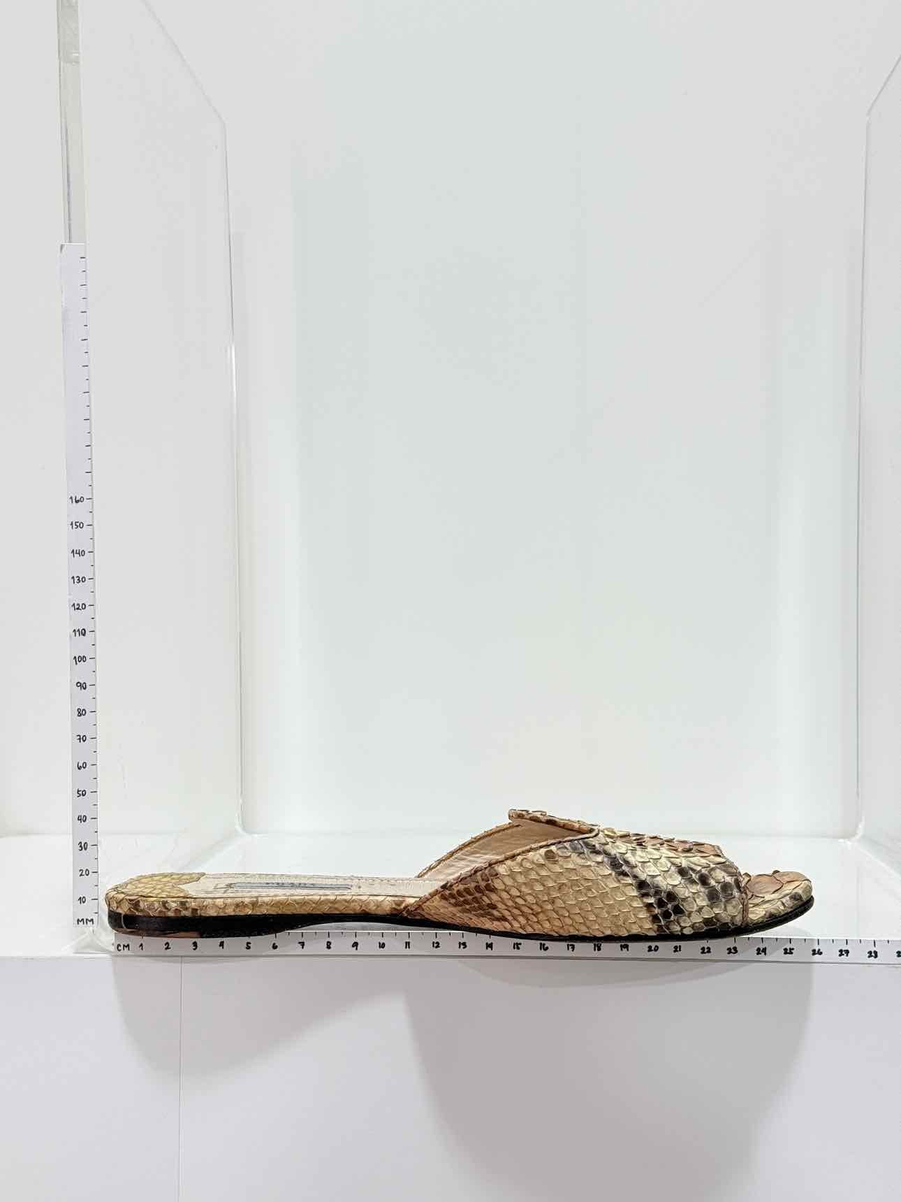 PRADA Brown Size EU 40.5 Sandals