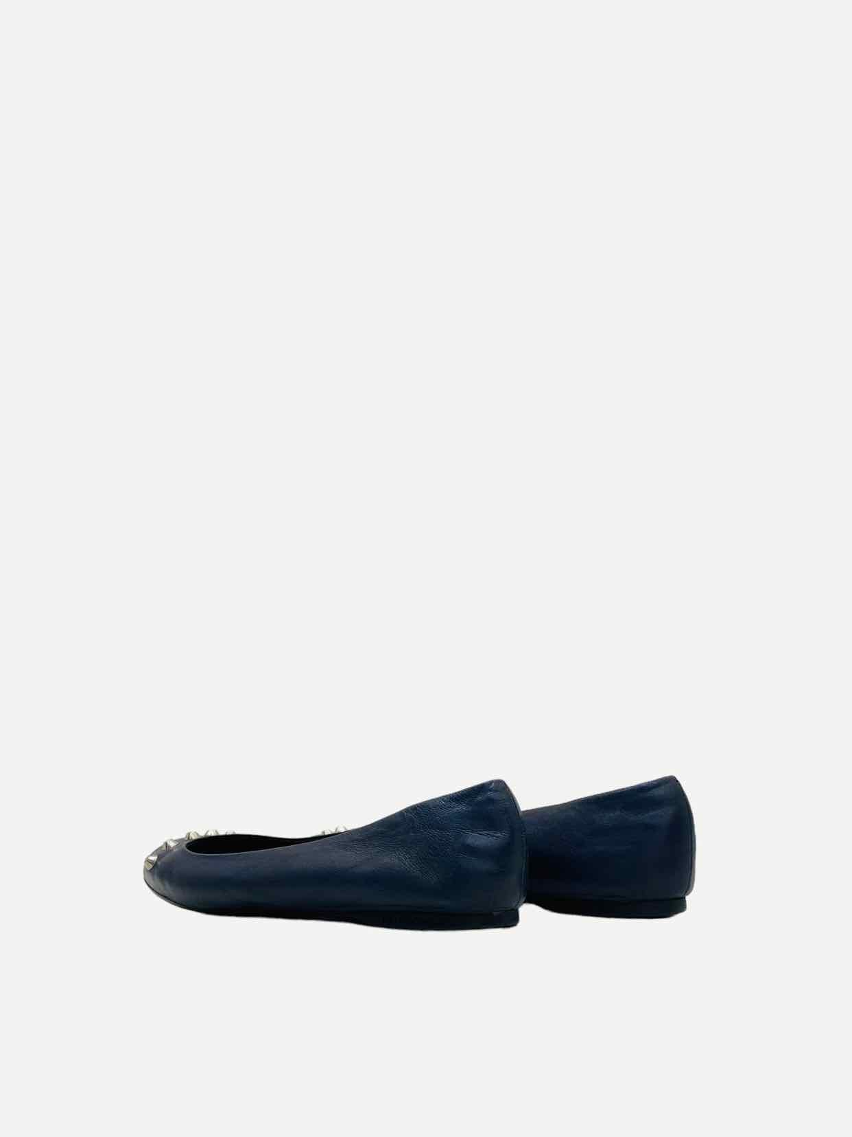 BALENCIAGA Black Ballet Flats