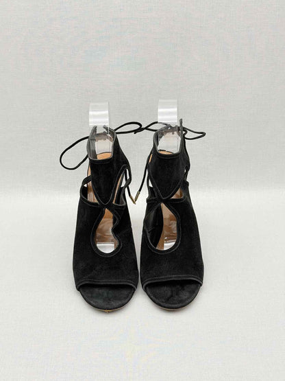 AQUAZZURA Sexy Thing Black Size EU 42 Heeled Sandals