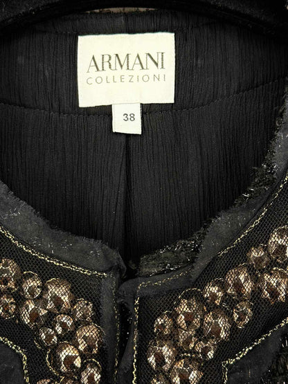 ARMANI COLLECTION Black Size US 2 Jacket