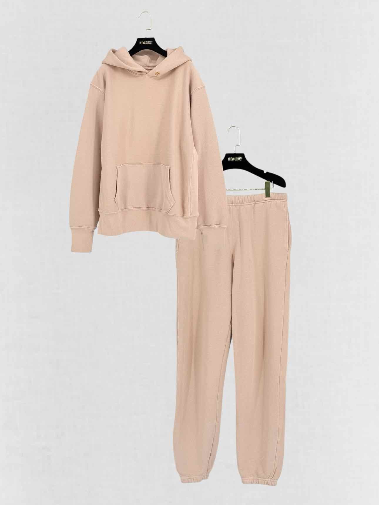 LES TIEN Peach Size Medium Outfit Set