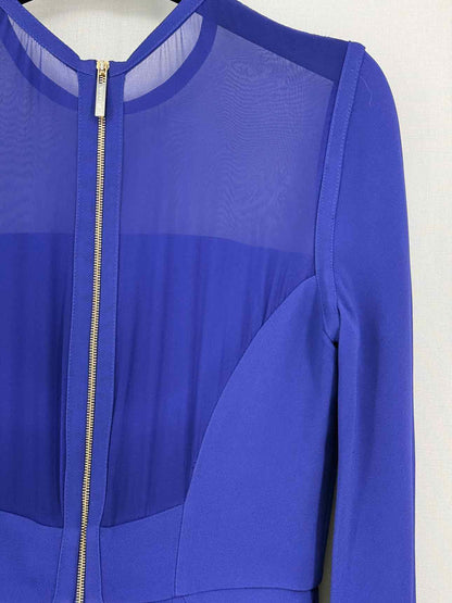 ELIE SAAB Evening Royal Blue Size US 8 Long Dress