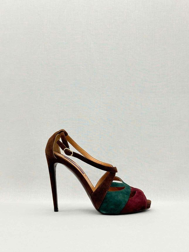 RALPH LAUREN Purple Label Size EU 38 Heeled Sandals
