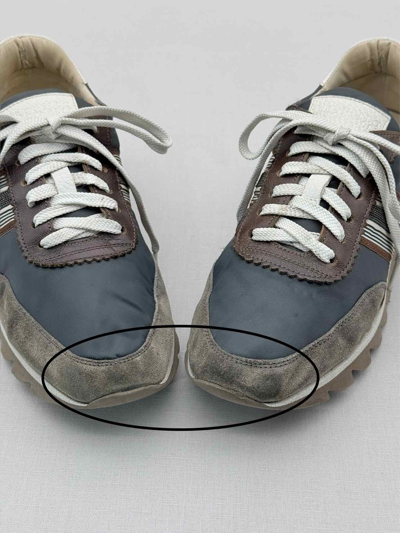 BRUNELLO CUCINELLI Green & Brown Size EU 38 Sneakers