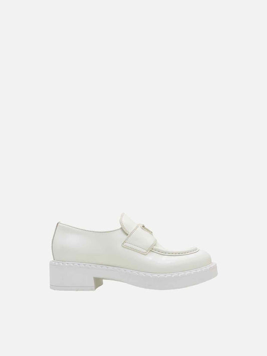 PRADA Slip On White Loafers