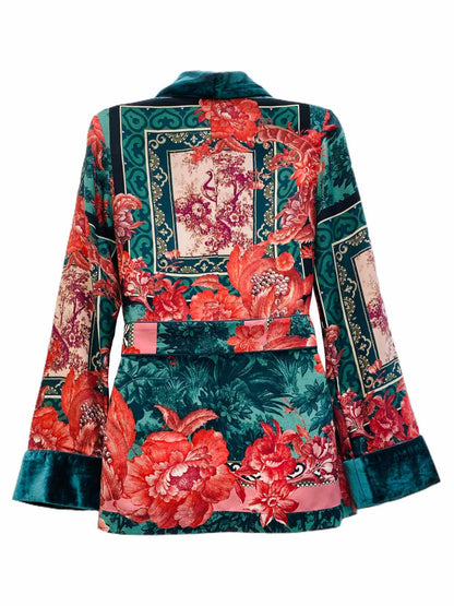 FOR RESTLESS SLEEPERS Ancio Printed Size Small Jacket