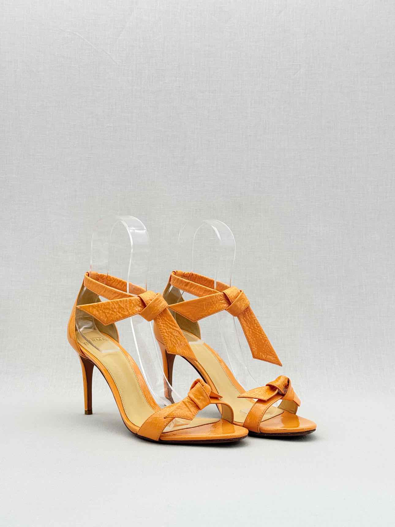 ALEXANDER BIRMAN Orange Size EU 38.5 Heeled Sandals