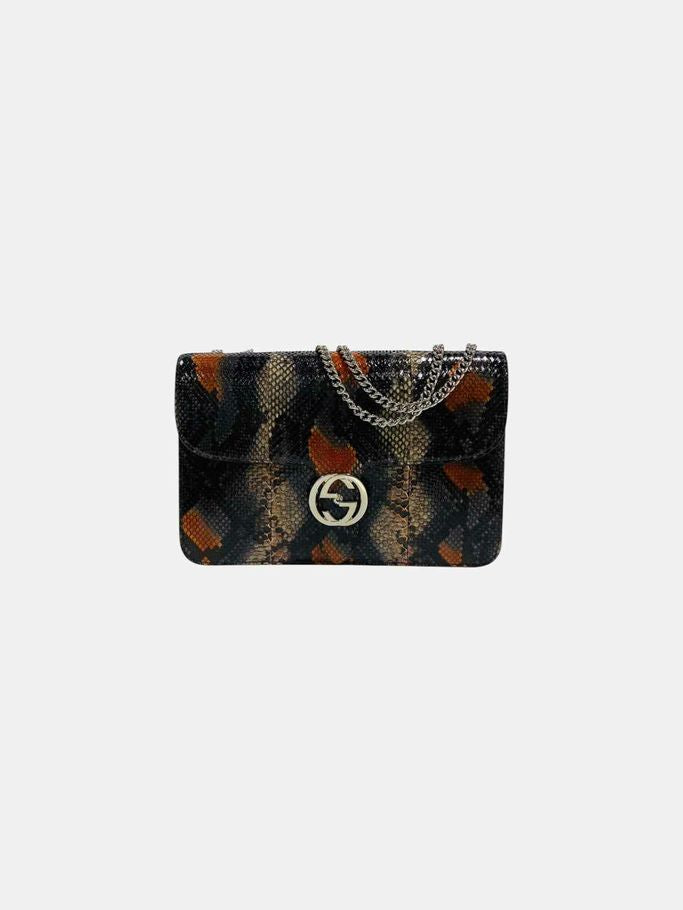 GUCCI Interlocking GG Multicolor Shoulder Bag