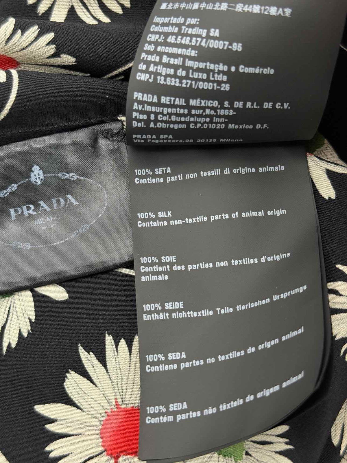 PRADA Black Multicolor Size US 2/4 Outfit Set