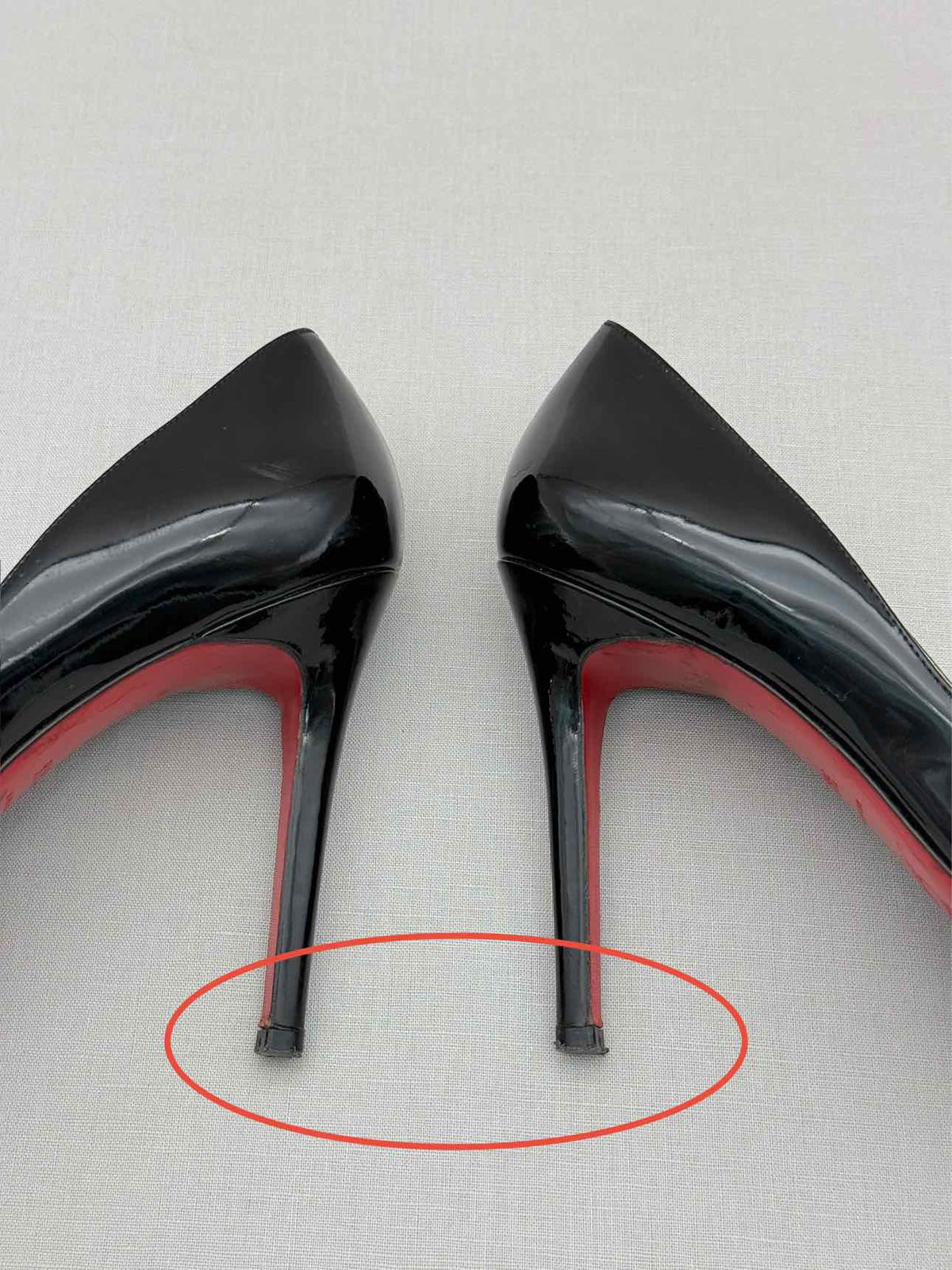CHRISTIAN LOUBOUTIN Pigalle Black Size EU 38.5 Pumps