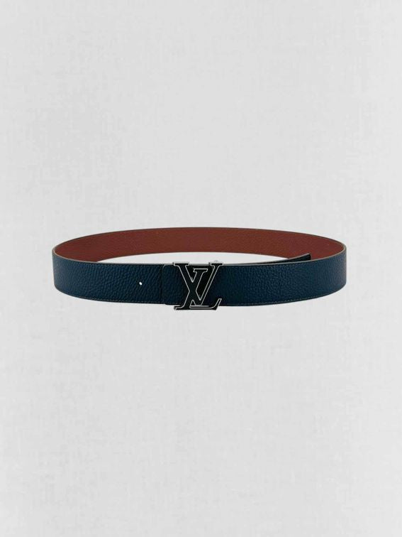 LOUIS VUITTON Black & Brown Belt
