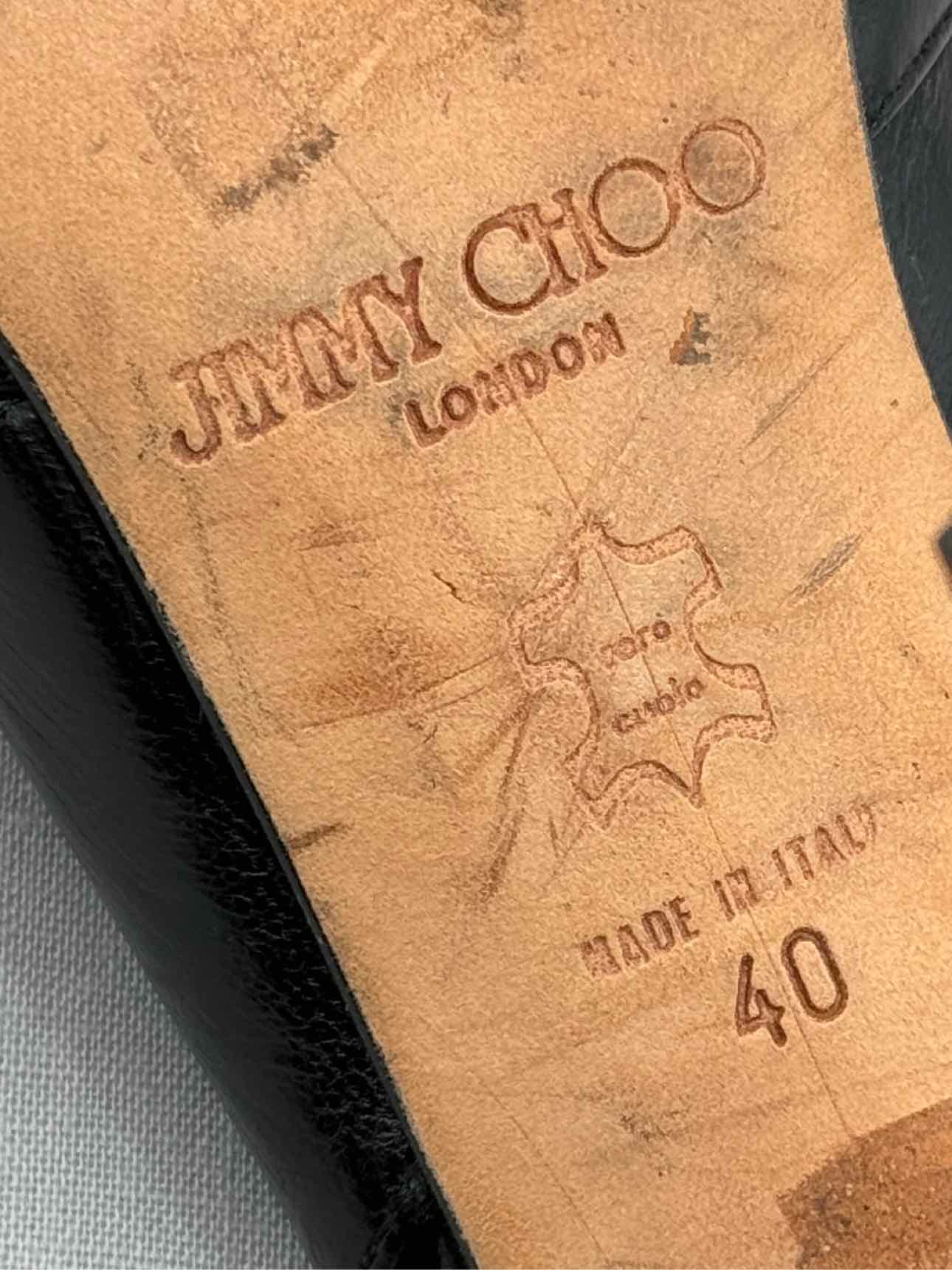 JIMMY CHOO Black Size EU 40 Slingbacks