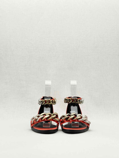 STELLA MCCARTNEY Falabella Orange Size EU 37 Sandals