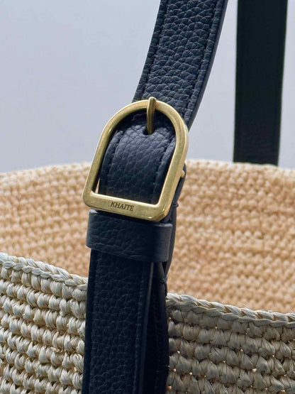 KHATIE Billie Beige Bucket Bag