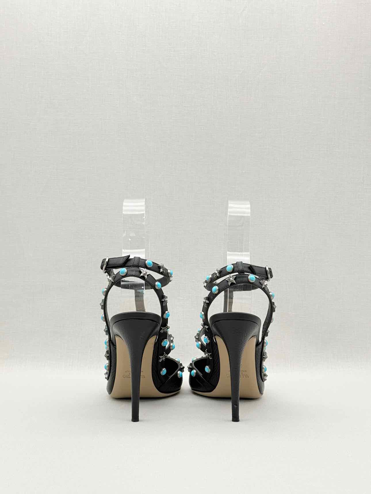 VALENTINO Rockstud Black Size EU 39.5 Pumps