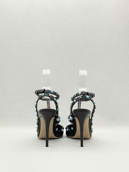 VALENTINO Rockstud Black Size EU 39.5 Pumps