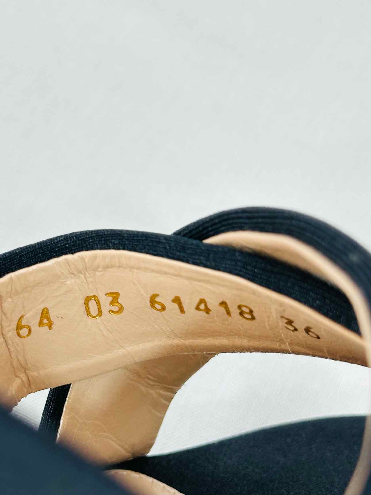 GIANVITO ROSSI Black Size EU 36 Heeled Sandals