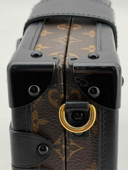 LOUIS VUITTON Petite Malle Brown Monogram Clutch