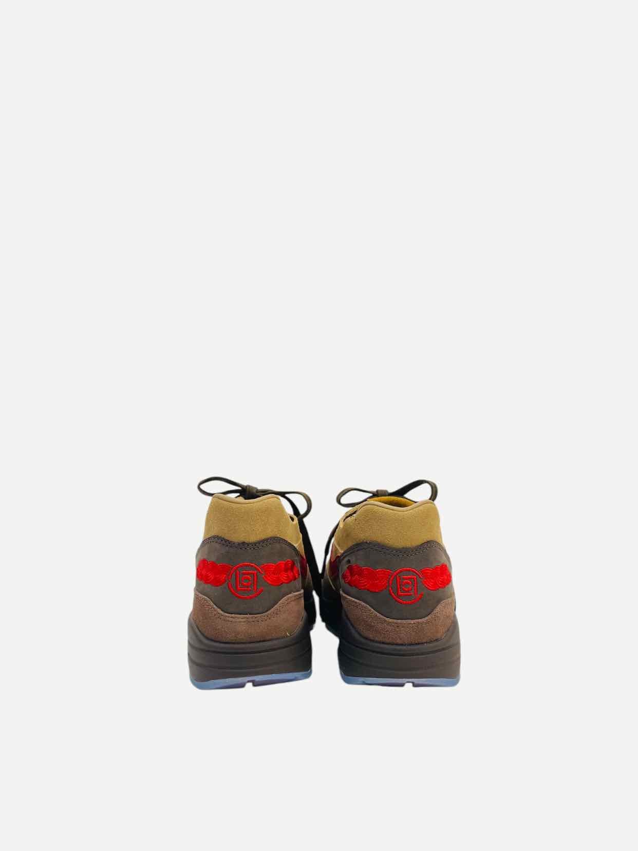 NIKE Brown Multicolor Size EU 42.5 Sneakers