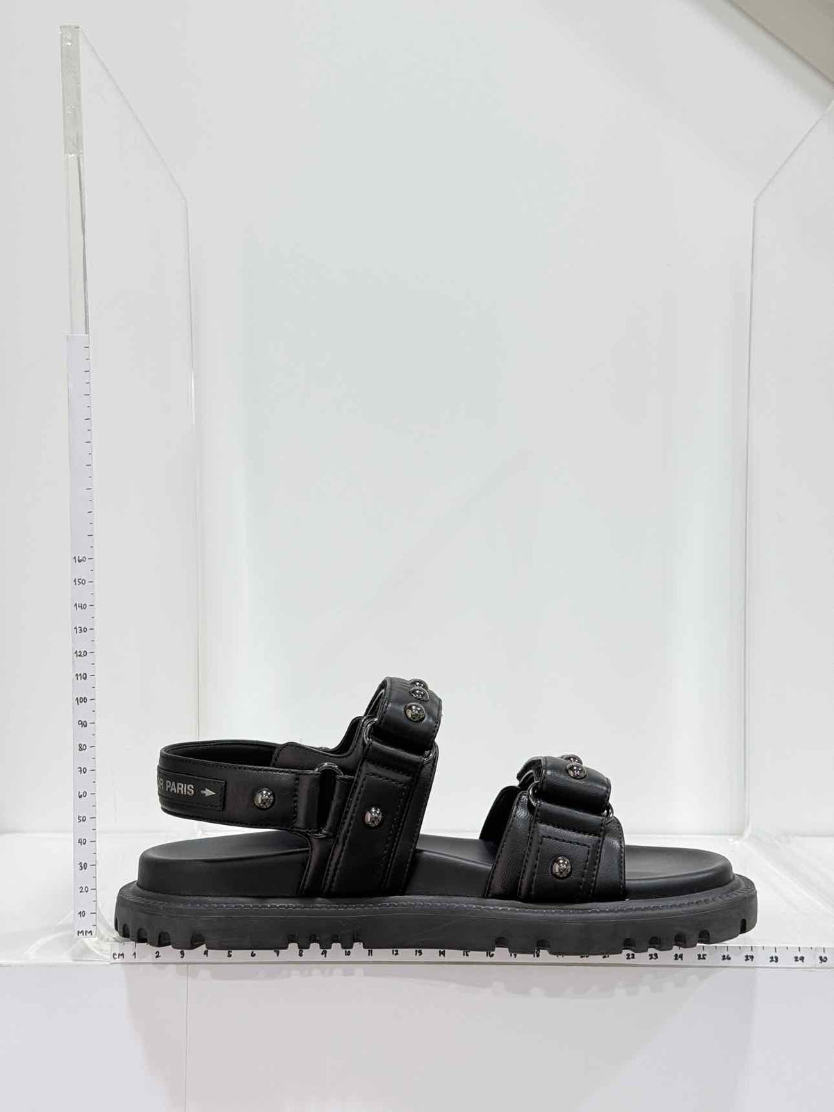 DIOR DiorAct Black Size EU 38 Sandals