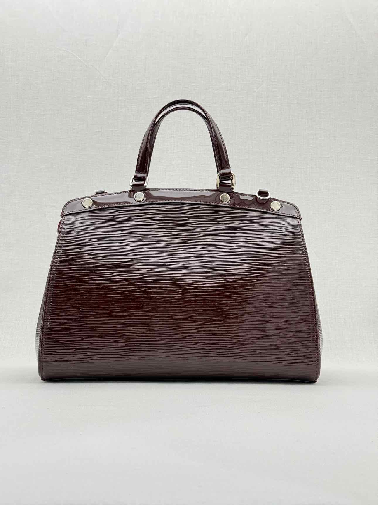 LOUIS VUITTON Brea Burgundy Top Handle
