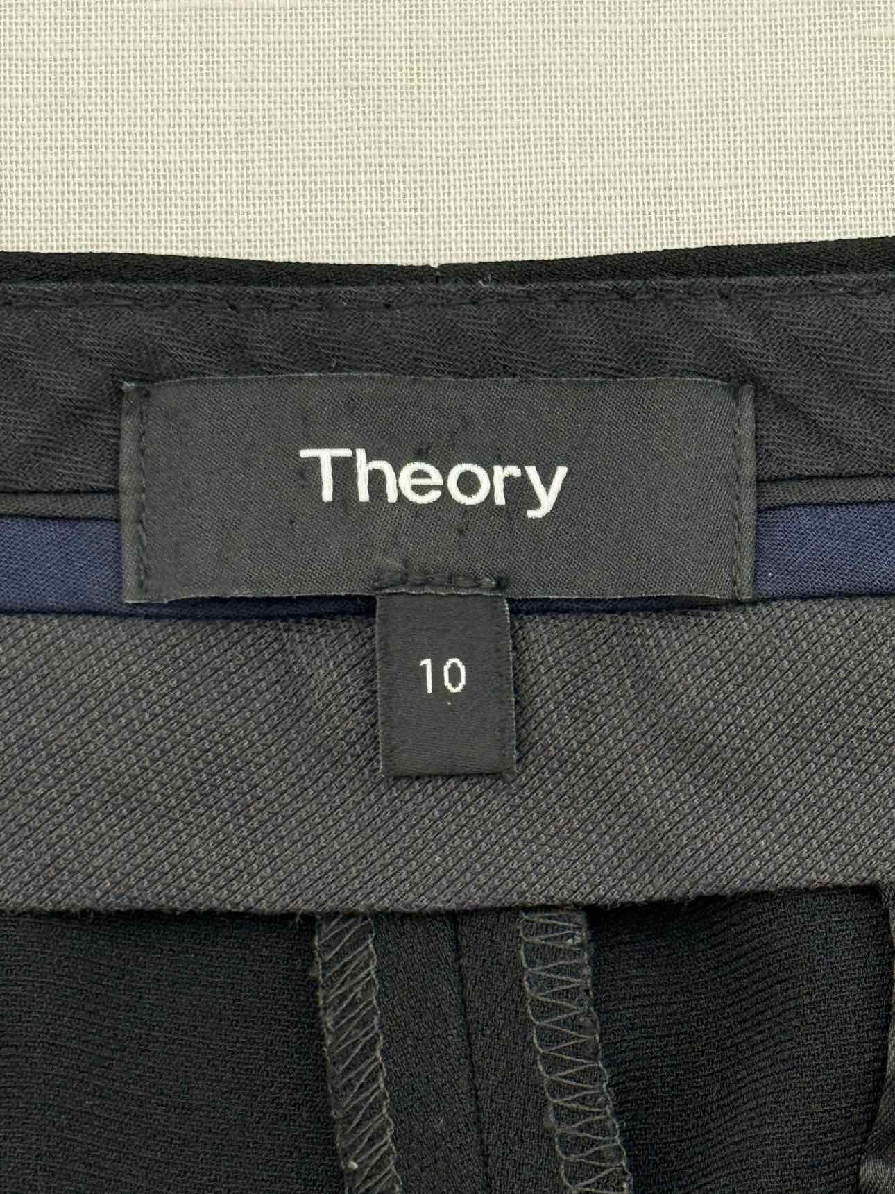 THEORY Pull-on Black Size US 10 Pants