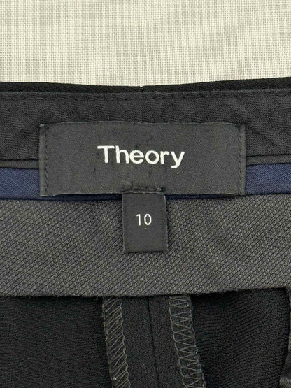THEORY Pull-on Black Size US 10 Pants