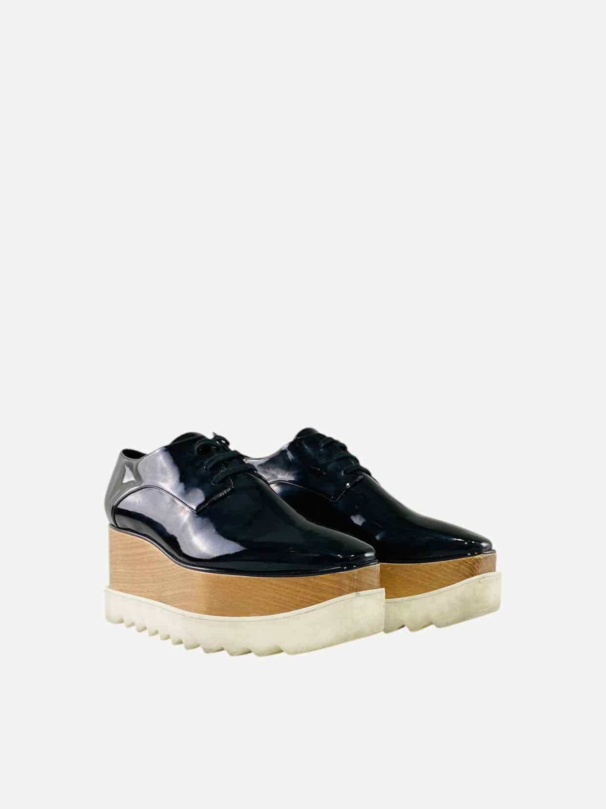 STELLA MCCARTNEY Elyse Black Size EU 40 Brogues