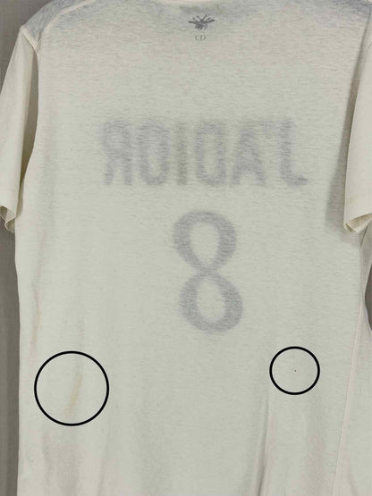 CHRISTIAN DIOR Off-white Size Small T-shirt