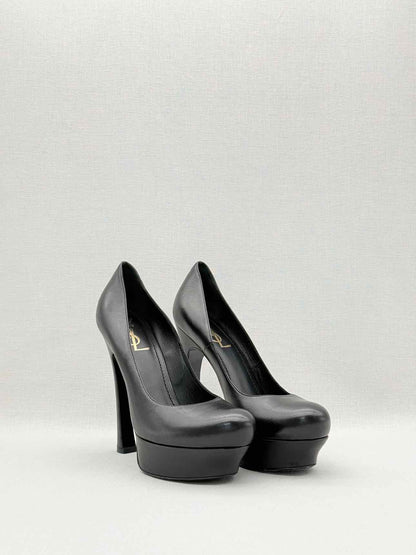 YVES SAINT LAURENT Black Size EU 39.5 Pumps