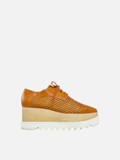 STELLA MCCARTNEY Elyse Tan Size EU 40 Brogues