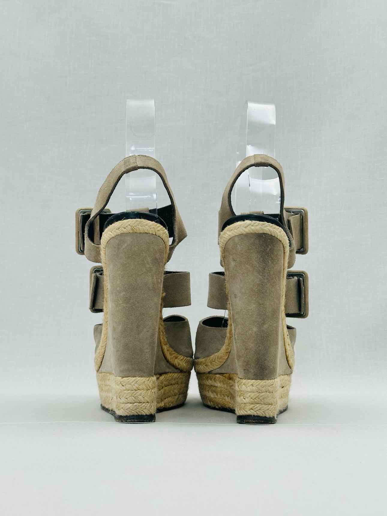 PIERRE HARDY Espadrille Grey Size EU 39 Wedges