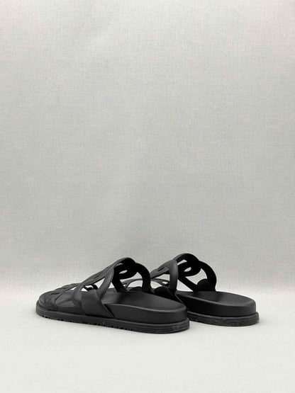 HERMES Extra Black Size EU 38 Sandals