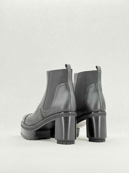 HERMES Punchy Black Size EU 39 Ankle Boots