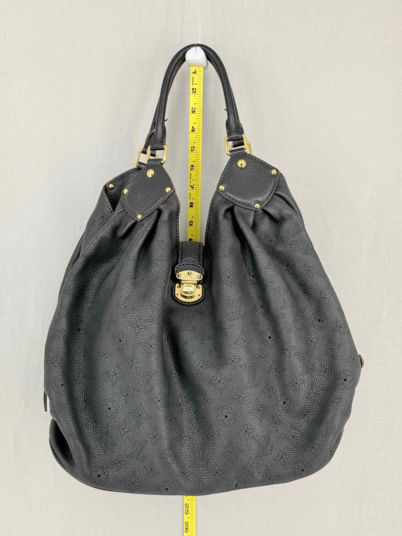 LOUIS VUITTON Mahina Surya Black Monogram Hobo bag