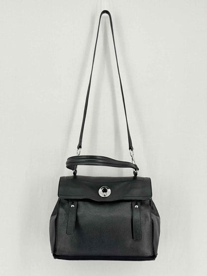 YVES SAINT LAURENT Muse Two Black Top Handle