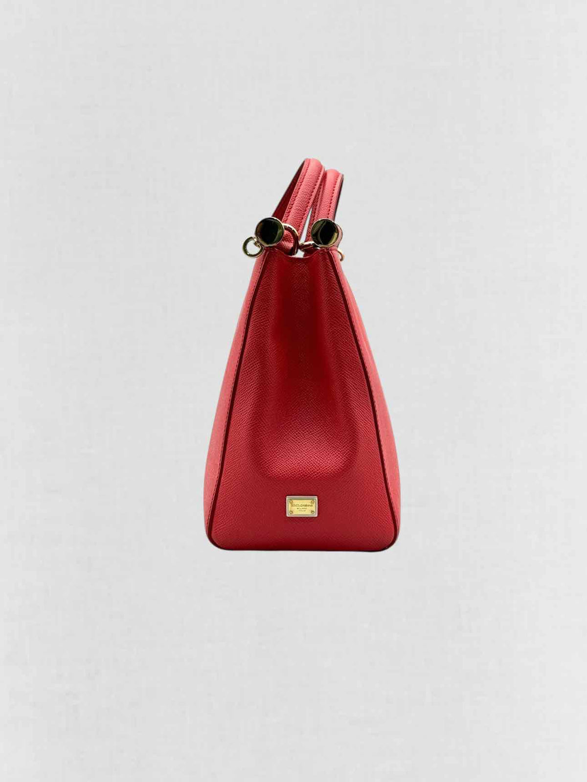 DOLCE & GABBANA Sicily Red Top Handle