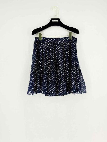 KATE SPADE Navy Blue Size US 10 Mini Skirt