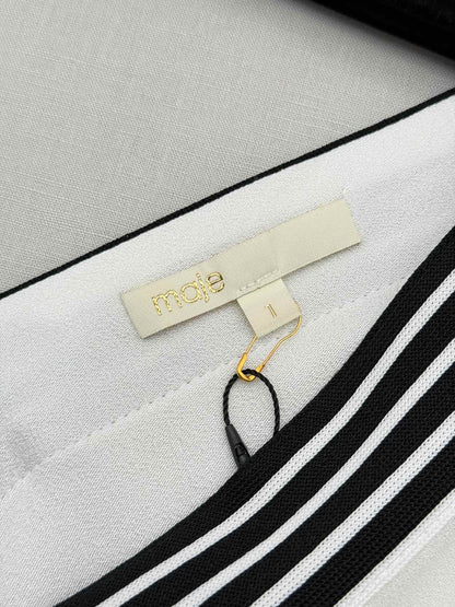 MAJE Lorni Off-white Size Small Top