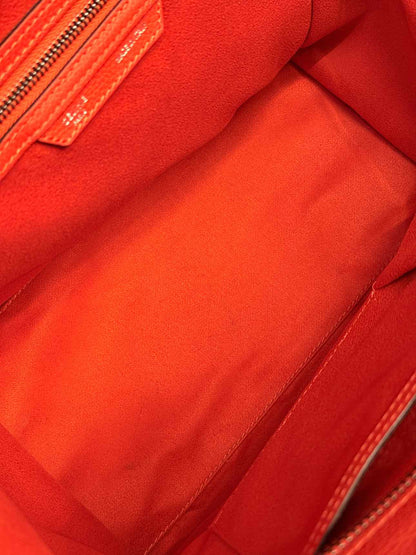 CELINE Mini Luggage Red Top Handle